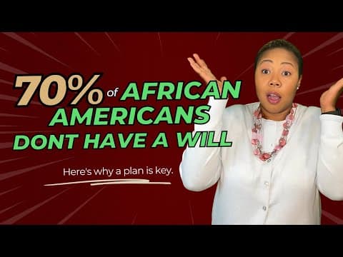 Estate Planning Challenges and Solutions for African American Families