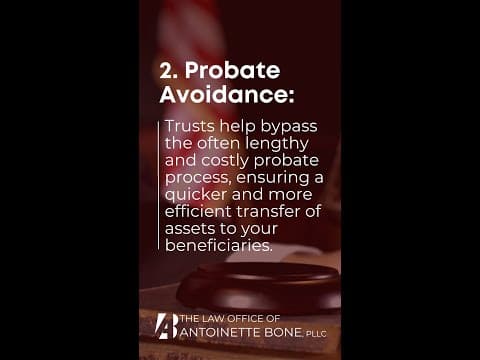 Benefits of having a #Trust on Your #EstatePlan: #ProbateAvoidance