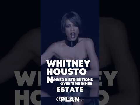 Whitney Houston Planned Distributions Over Time