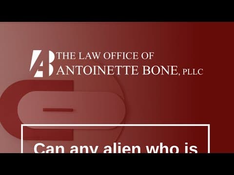 Medicaid Minute: How Can A Lawfully Admitted Alien Receive Medicaid Assistance?