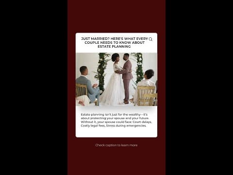 Estate Planning for Newlyweds