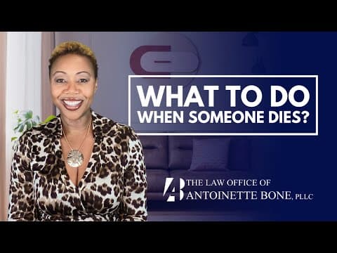 What To Do After A Loved One Passes Away in Texas