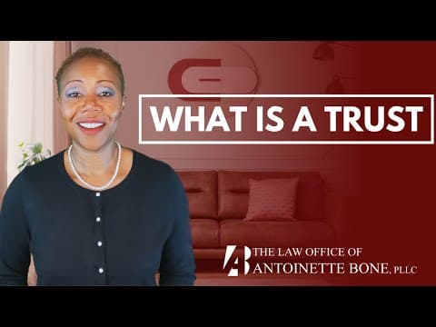 What is a Trust - ABONE Law