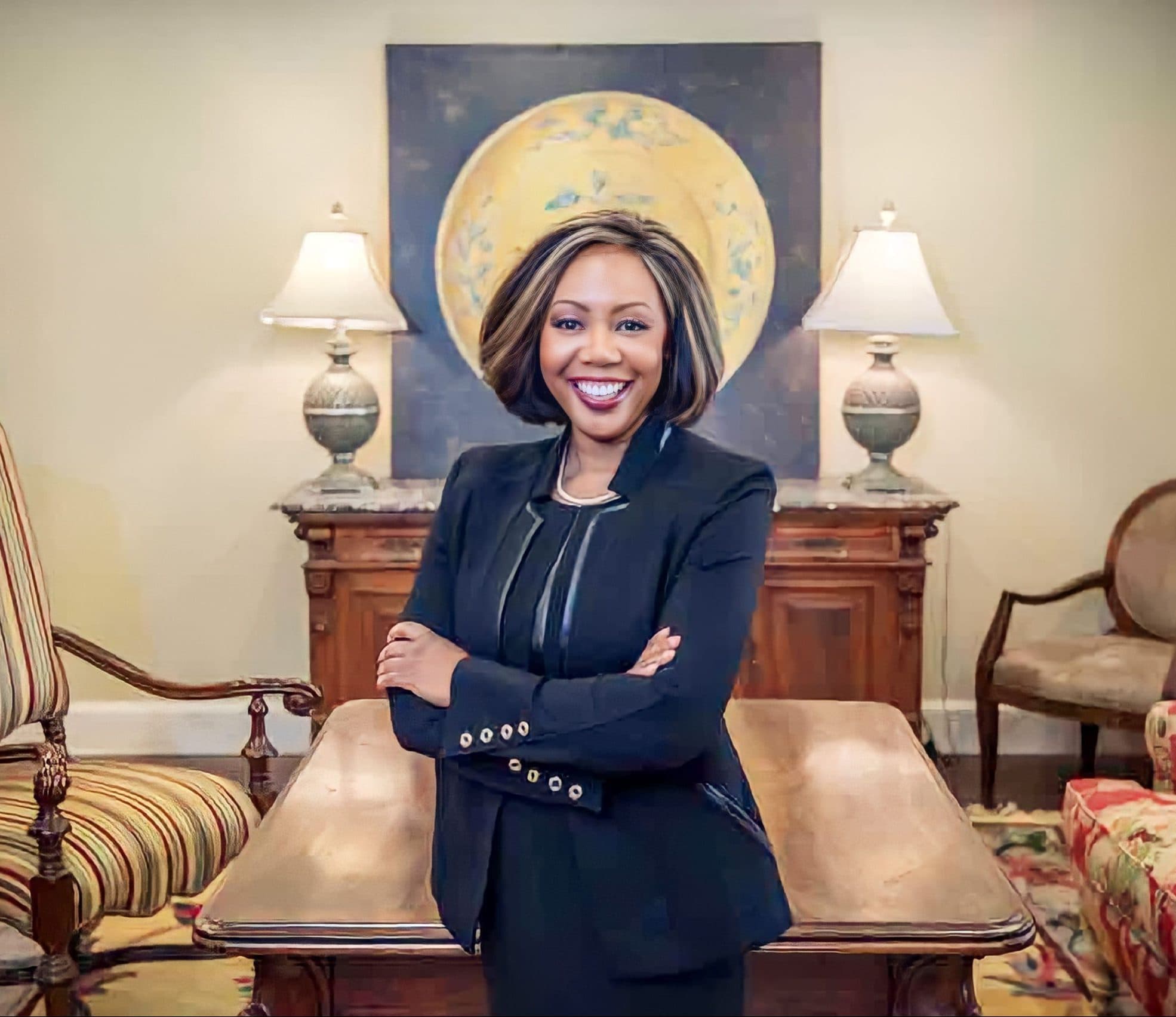 Antoinette in office