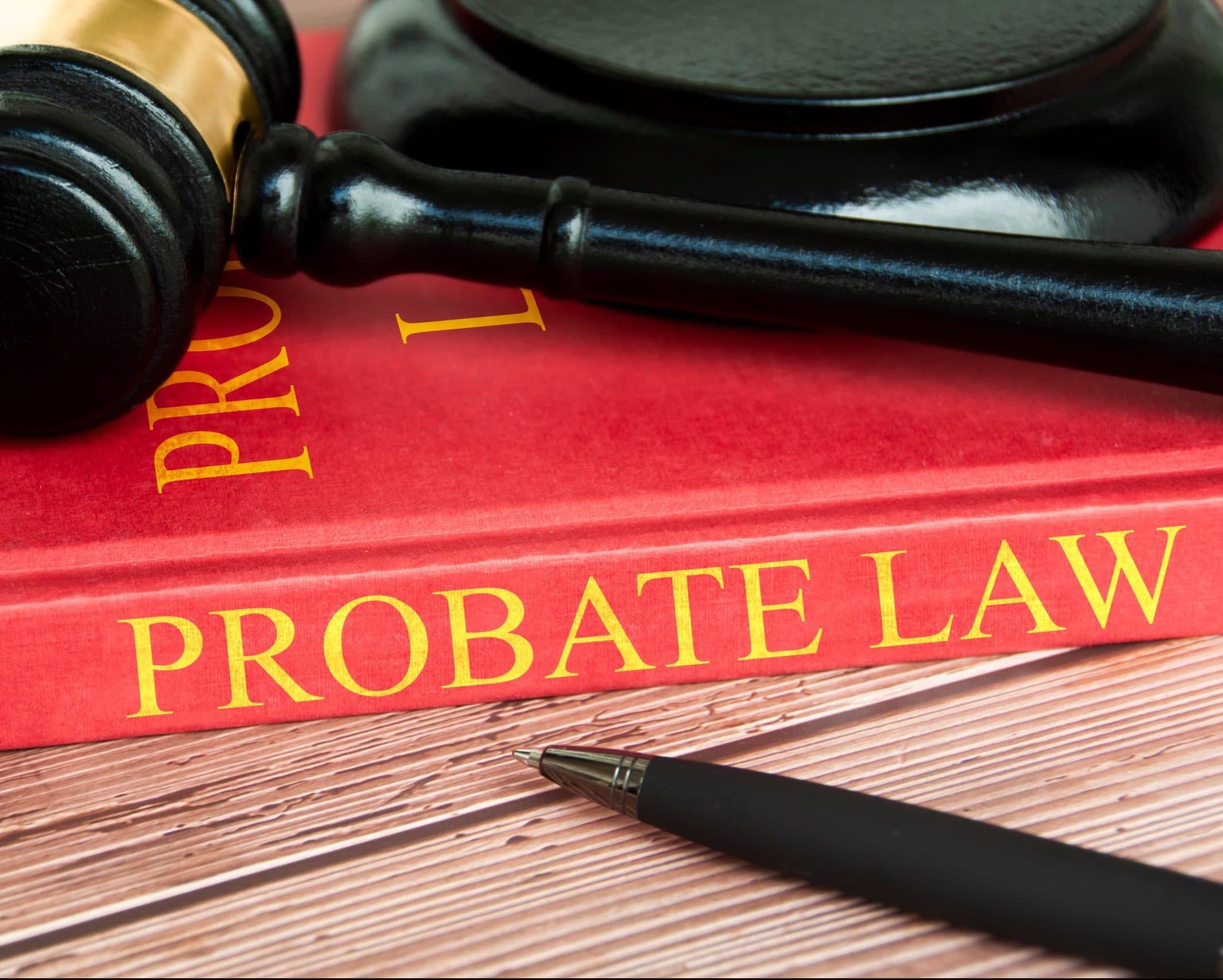 Probate administration documents