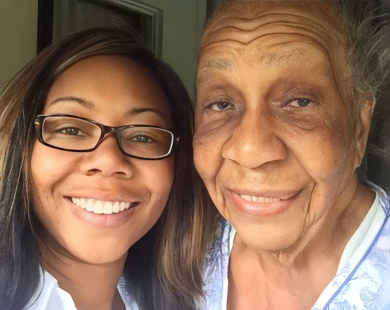 Antoinette and her grandmother