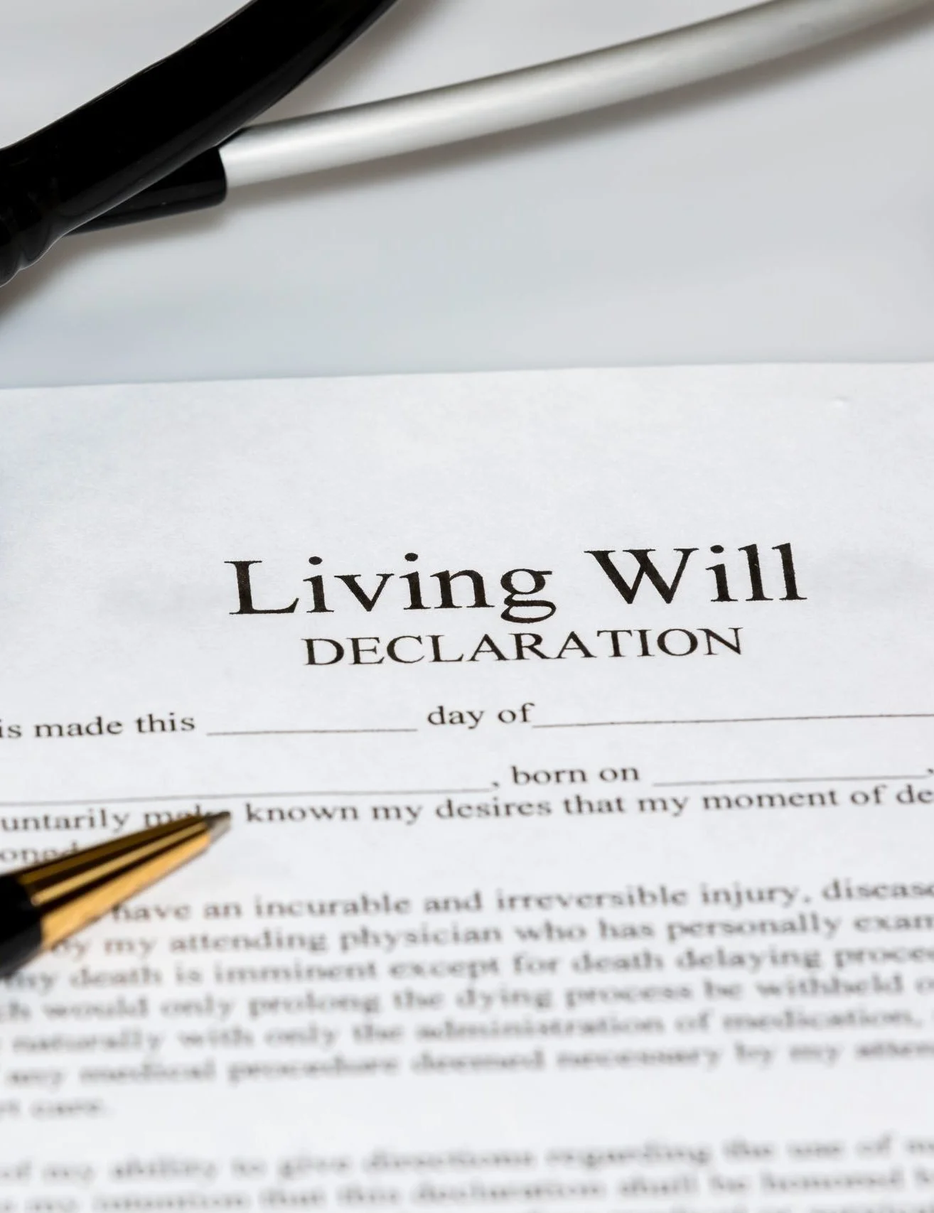 Estate planning concept with a person choosing between different options