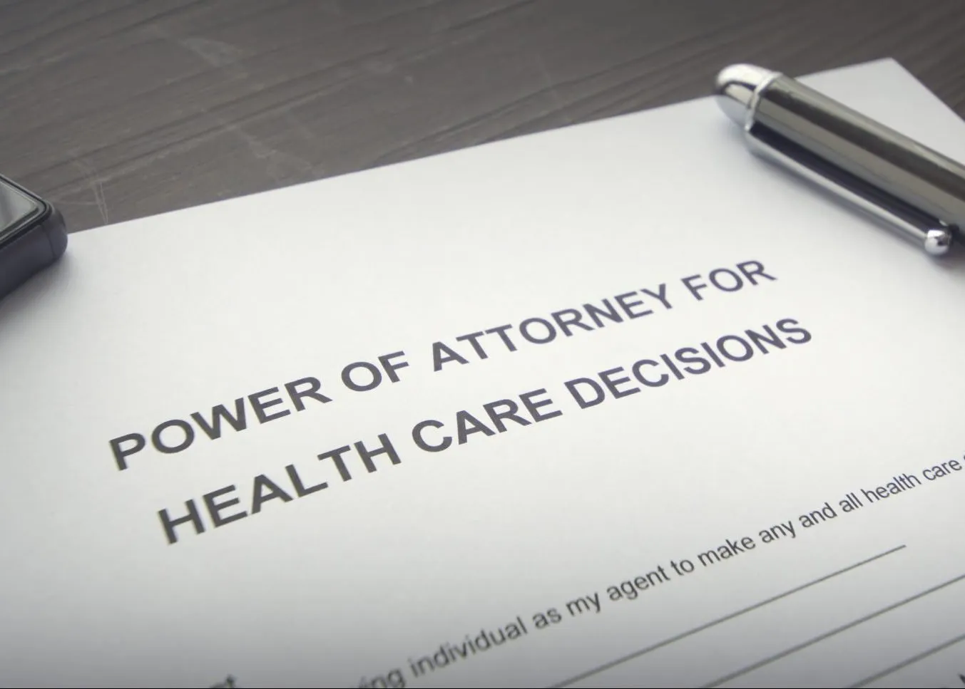 Estate planning concept with a person choosing between different options